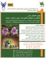 Poster of The First National Conference of Plant and Herbal Medicines, Traditional Medicine and Community Health