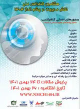 Poster of The 8th National Conference on the role of management in the 1404 perspective