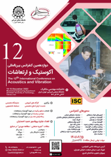 Poster of 12th International Conference on Acoustics and Vibrations