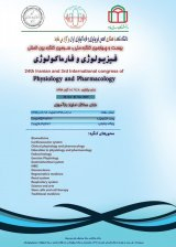 Poster of Twenty-fourth National Congress and Third International Congress of Physiology and Pharmacology of Iran