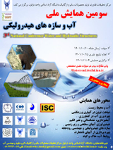 Poster of The third national conference on water and hydraulic structures