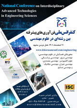 Poster of The first national conference of interdisciplinary advanced technologies in engineering sciences
