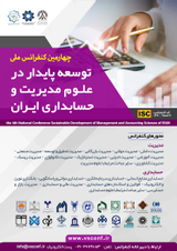 Poster of The 4th National Conference Sustainable Development of Management and Accounting Sciences of IRAN