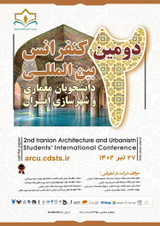 Poster of The second international conference of architecture and urban planning students of Iran