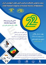 Poster of 22th  National Congress of the Iranian Optical Scientific Society