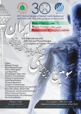 Poster of 3rd international and 30th annual physiotherapy congress of iranian physiotherapy association