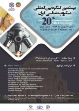Poster of 20th International Congress of Microbiology of Iran