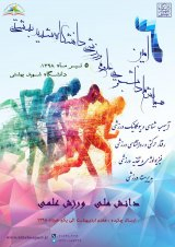 Poster of The 6th National Student Conference on Sport Sciences at Shahid Beheshti University