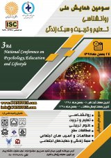 Poster of Third National Conference on Psychology, Education and Lifestyle