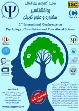 Poster of Second International Conference on Psychology, Counseling and Education
