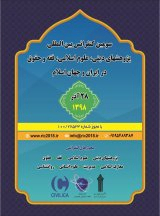 Poster of The Third international conference on religious studies, Islamic sciences, jurisprudence and law in Iran and the Islamic world