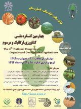 Poster of the 4th national congress on organic and conventional agriculture