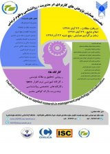 Poster of First National Conference on Applied Research in Management, Psychology and Education Sciences