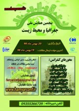 Poster of 5th National Conference on Geography and Environment