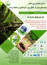 Poster of 6rd International Conference new ideas in Agriculture, Environment and Tourism