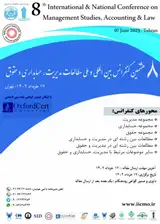 Poster of The 8th International and National Conference on Management, Accounting and Law Studies