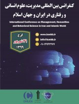 Poster of International Conference on Management, Humanities and Behavioral Science in Iran and Islamic World