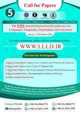 Poster of Fifth Annual International Conference on Current Issues of Languages, Linguistics, Translation and Literature