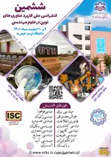 Poster of The Sixth National Conference on Application of Novel Technologies in Engineering Sciences