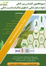 Poster of The 13th International Conference on Food Industry Science, Organic Agriculture and Food Security