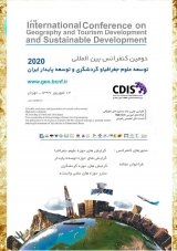 Poster of Second International Conference on the Development of Geography and Tourism and Sustainable Development