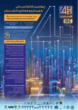 Poster of 4th National Conference On Knowledge-Based Urban Development and Architecture