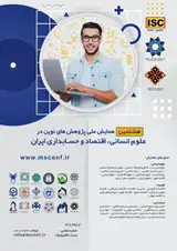 Poster of The 8th National Conference on Modern Research in Humanities, Economics and Accounting of Iran