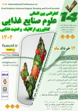 Poster of The 14th International Conference on Food Industry Science, Organic Agriculture and Food Security