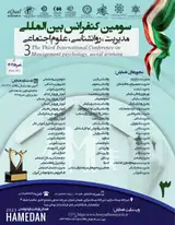 Poster of The third international conference of management, psychology, social sciences