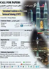 Poster of The 6th International Conference on Management, Tourism and Technology