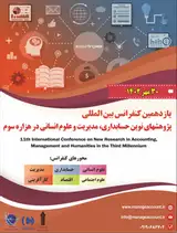 Poster of 11th International Conference on New Research in Accounting, Management and Humanities in the Third Millennium