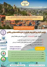 Poster of The 15th International Conference on New Researches in Management, Economics, Accounting and Banking