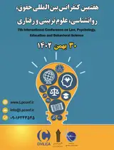 Poster of 7th International Conference on Law, Psychology, Education and Behavioral Science