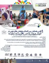 Poster of The first international conference on innovative research in education and schools with a horizon of progress and development