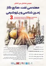 Poster of 3th international conference on petroleum engineering, geological gas and petrochemical industries