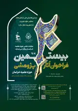 The 20th Call for Research Papers of the Khorasan Seminary