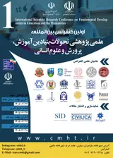 1st International Scientific Research Conference on Fundamental Developments in Education and the Humanities