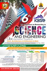 6th.International Conference on Researches in Science & Engineering & 3rd.International Congress on Civil, Architecture and Urbanism in Asia