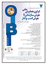 Poster of 1st Nationl conference on Organizational / Bussiness Intelligence 