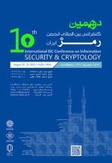 Poster of 10th Internation lIranian Security Community Conference