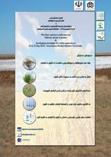 Poster of The First National Conference on Salinity Stress in Plants and Developing Strategies for Saline Agriculture
