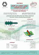 Poster of 3rd International Conference on Acoustic and Viberation
