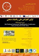 Poster of 1st National Industrial Mathematics Conference  