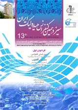 Poster of 13th Iranian Hydraulic Conference