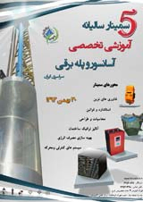 Poster of The Fifth annual educational-specialized seminar for elevators and escalators across Iran