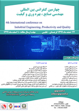 Poster of 4rd International Conference on Industrial Engineering, Productivity and Quality