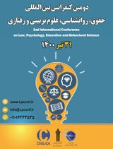 Poster of 2nd International Conference on Law, Psychology, Education and Behavioral Science