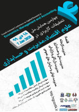Poster of Fourth National Conference on Applied Research in Economics, Management and Accounting