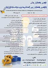 Poster of The Second National Conference and the Second International Conference on Management and Accounting in Iran