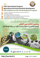 Poster of Fifth International Congress on Agricultural and Environmental Development with emphasis on the United Nations Development Program